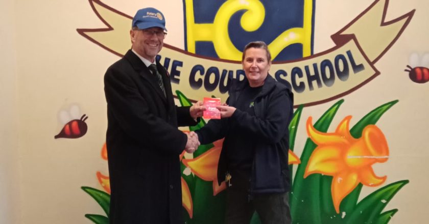 £100 donation towards Ysgol Cynefin Christmas Raffle.