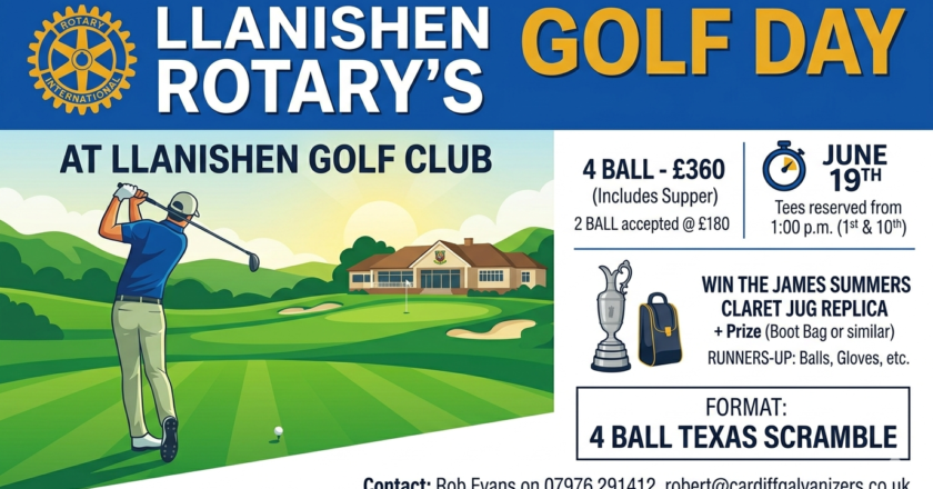 Tee Off for a Cause: The Llanishen Rotary Golf Day 2026