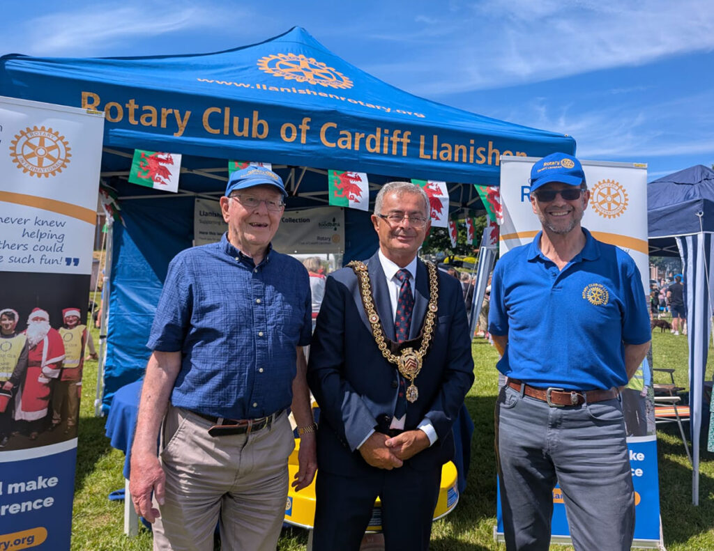 Rotary Club of Cardiff Llanishen brings Wishing Well to Lisvane Festival Fete