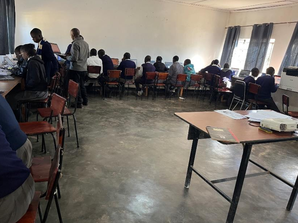 New Furniture Brings Nsobe Secondary School's Computer Lab and Staff Room to Life