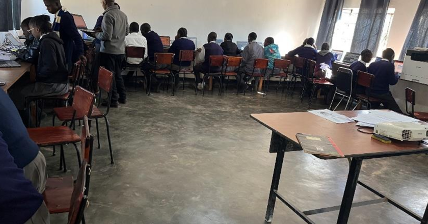 New Furniture Brings Nsobe Secondary School’s Computer Lab and Staff Room to Life